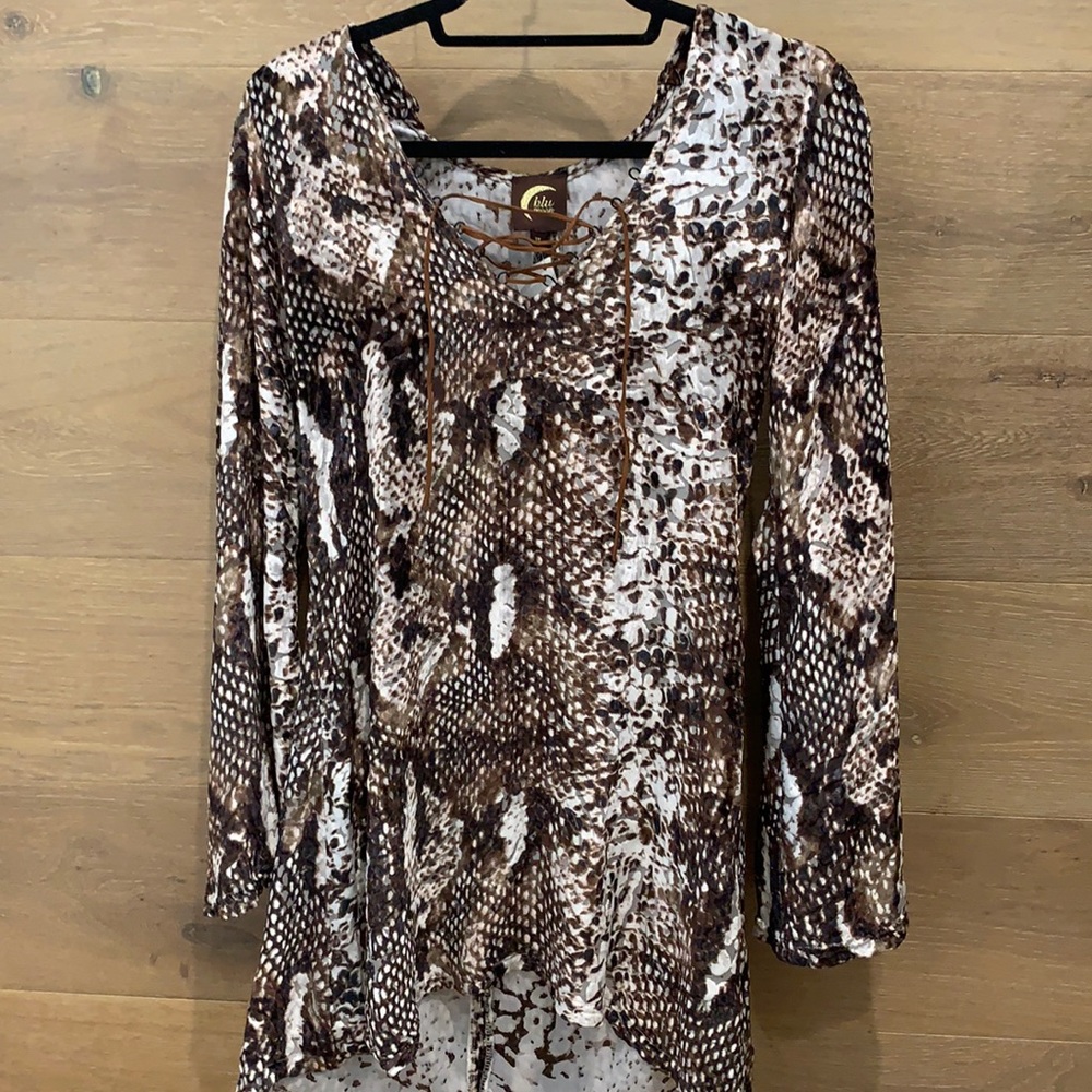 Planet Blue New Sexy V Neck Dress